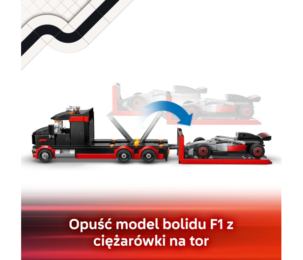 LEGO CITY 60493 Ciężarówka F1® z bolidem Audi F1® - 1489556 - zdjęcie 5